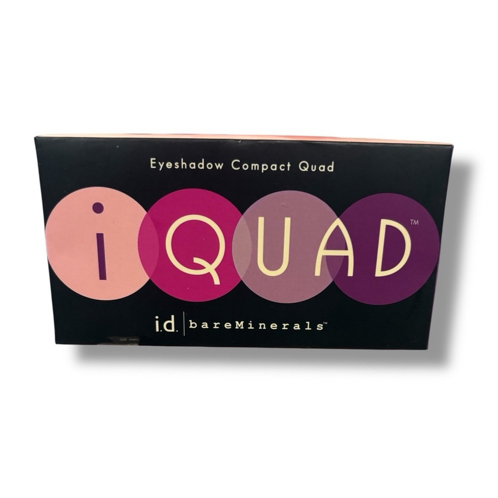 bareMinerals iQuad Eye Shadow Compact Quad NEW SEALED IN BOX Discontinued